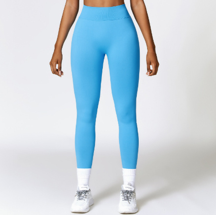 High Waist Hip Lift Brushed Yoga Pants Women's Fitness Pants — изображение 10