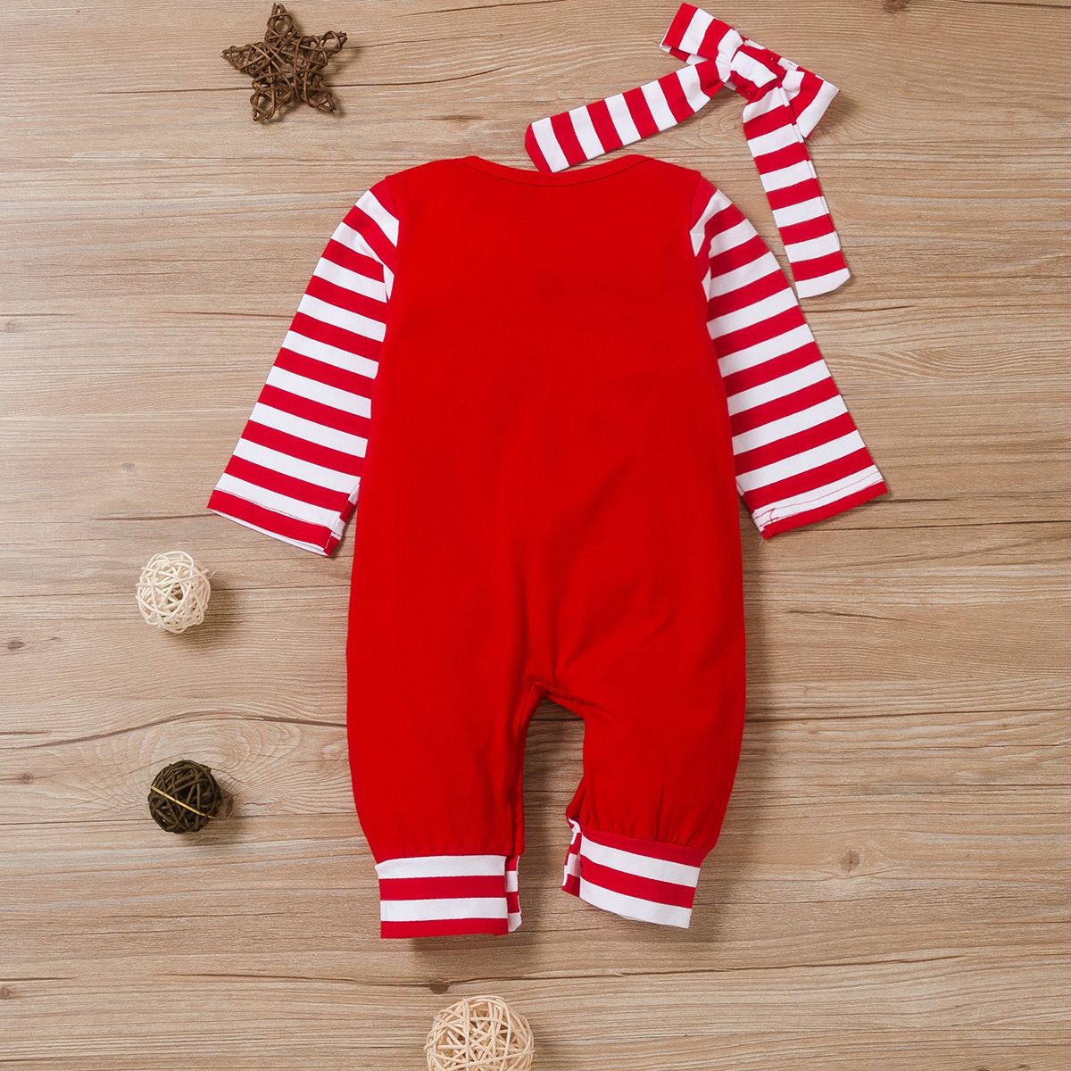Cross Border Autumn And Winter Christmas Baby Jumpsuit — изображение 3