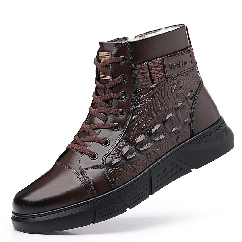 Fur Integrated Warm Snow Cotton Boots – Bild 5