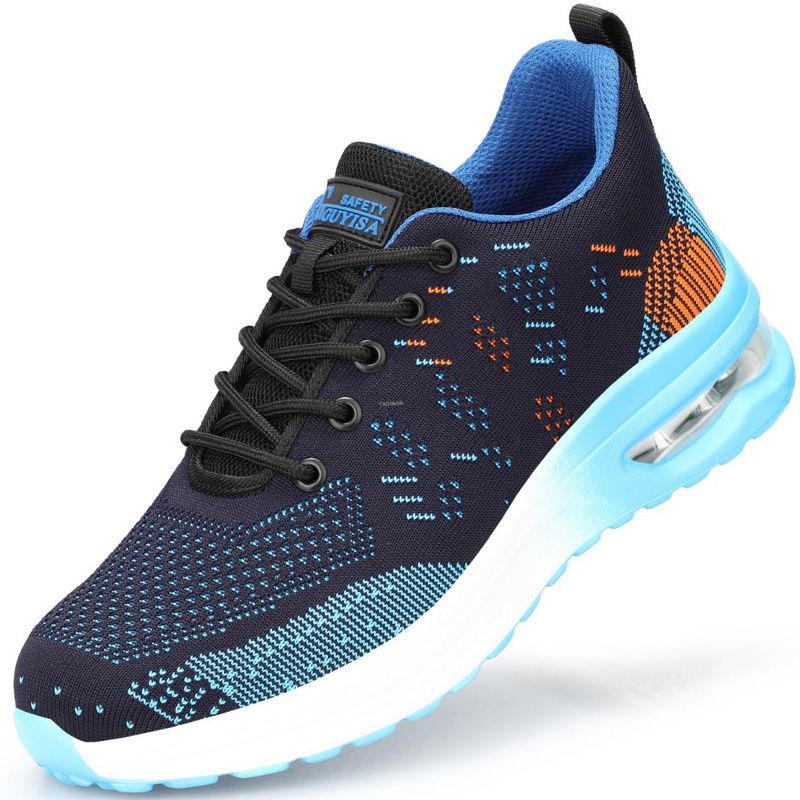 Breathable Lightweight Anti-smashing Safety Shoes — изображение 5