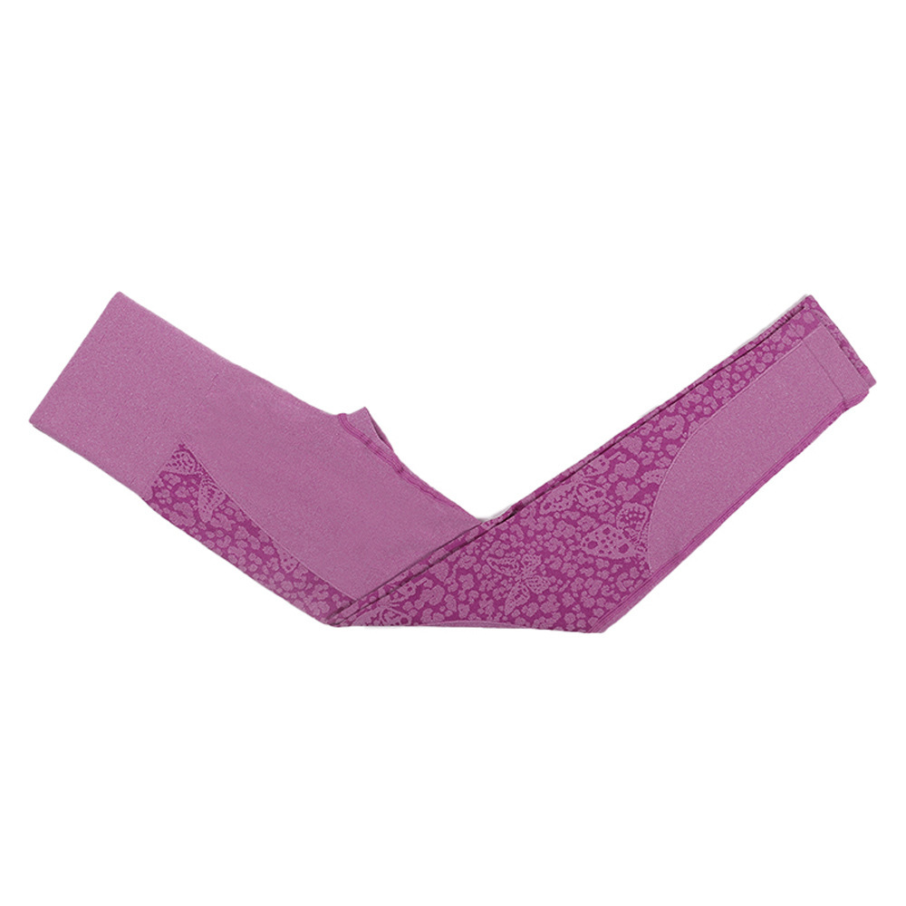 Butterfly Jacquard Seamless Yoga Pants High-waist Quick-drying - Image 8