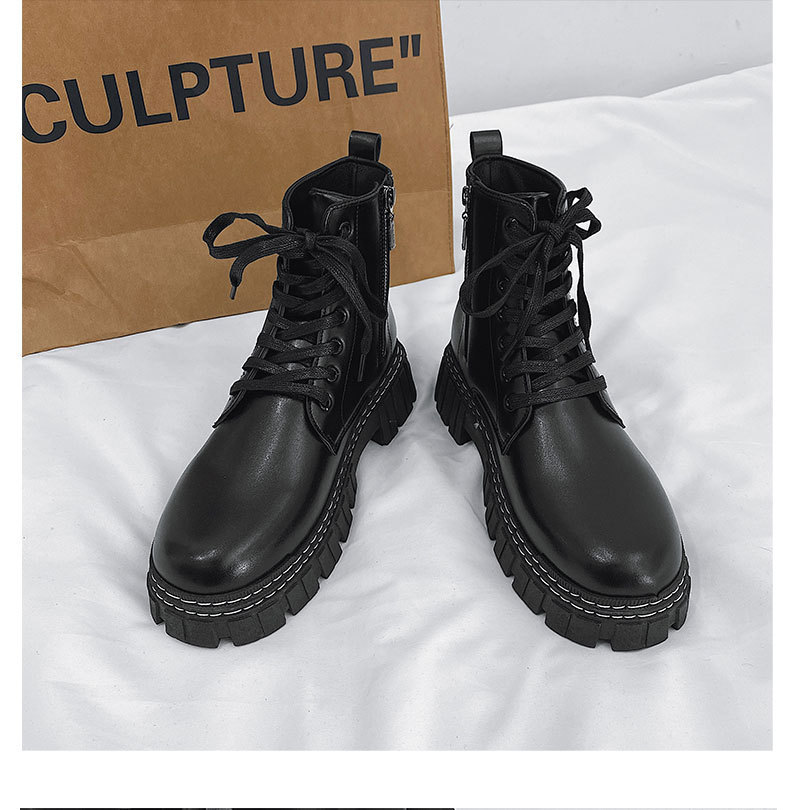 Martin Boots Men's British Style Side Zipper - Image 9