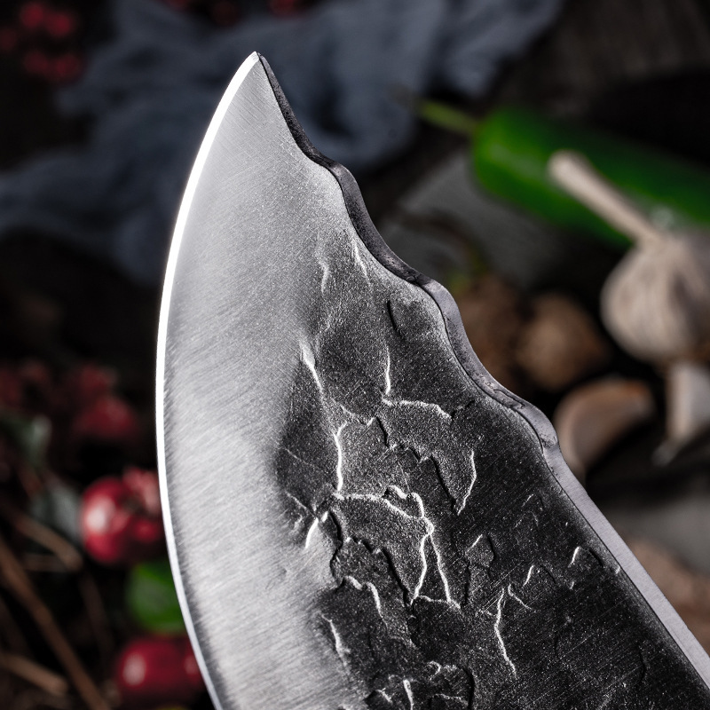 Hand Forged Longquan Old Kitchen Knife Home Chef - Image 3