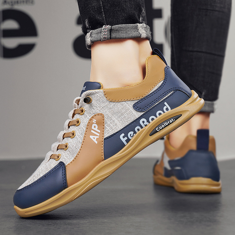 Spring And Summer Fashion No-tie Slip-on Men's Work Shoes — изображение 4