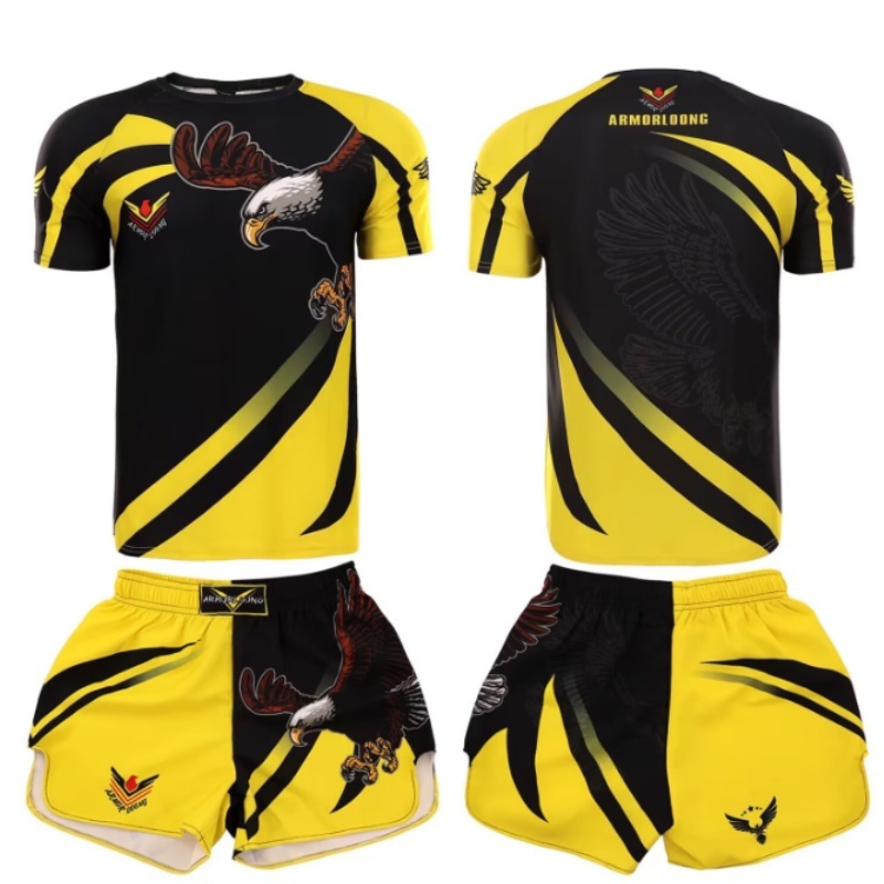 Sanda Training Clothing Boxing Fighting Boxing Tight Quick Drying Clothes — изображение 9