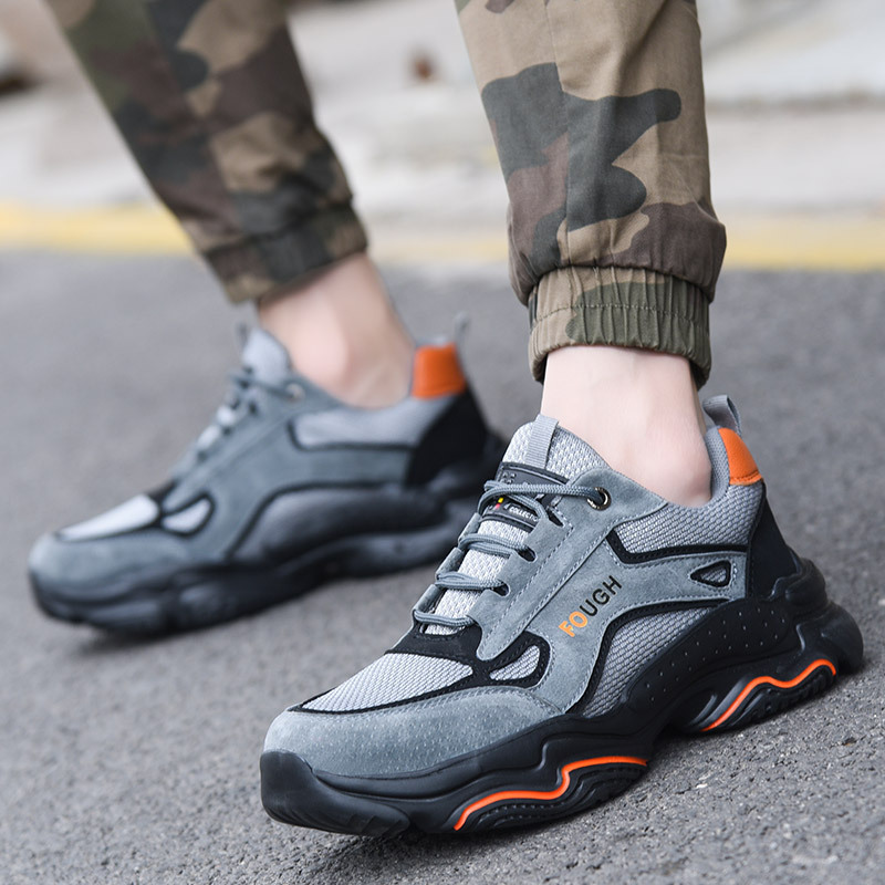 Men's Steel Toe Breathable Comfortable Safety Shoes - Image 5