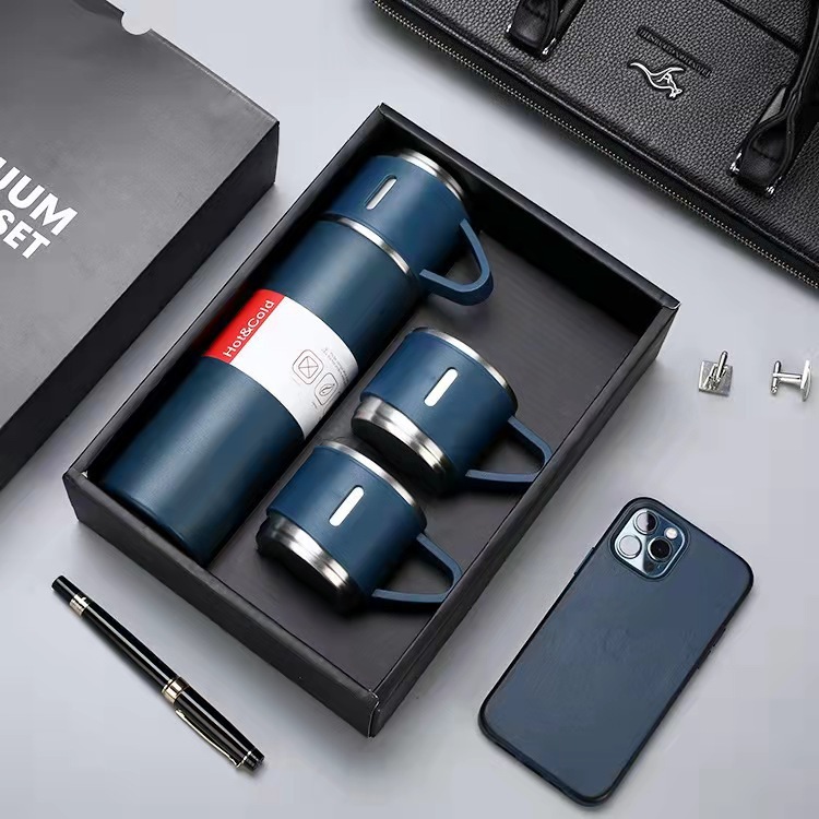 Business Gift Set Company Gift Event Stainless Steel Vacuum Flask — изображение 9