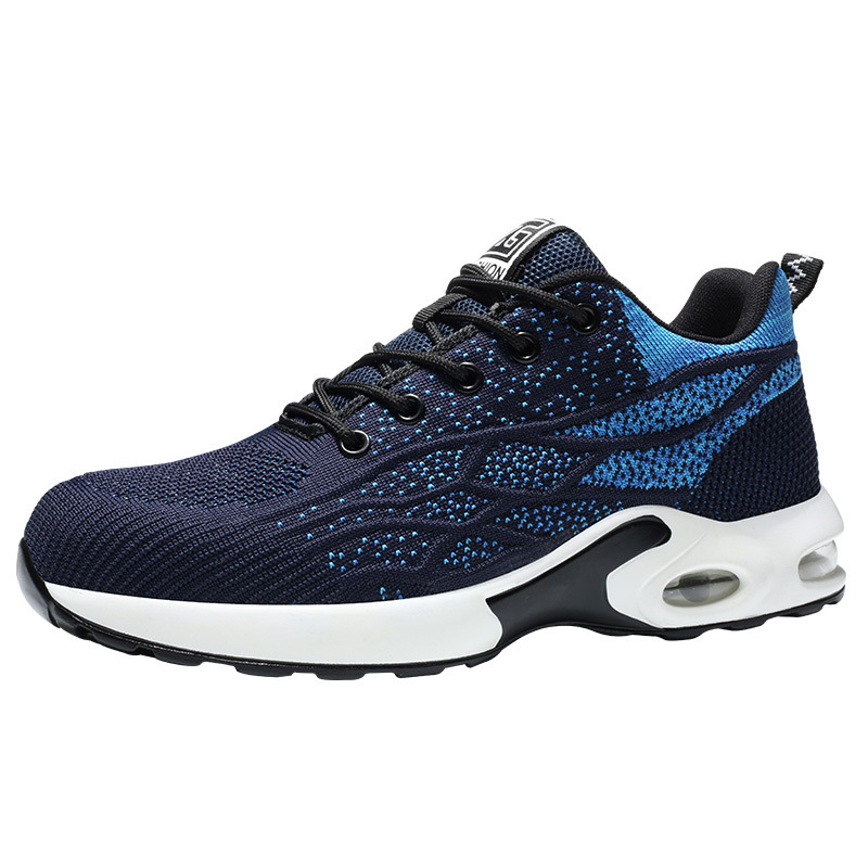 Men's And Women's Impact Resistant And Puncture Resistant Safety Shoes Cushioning Work Shoes — изображение 2