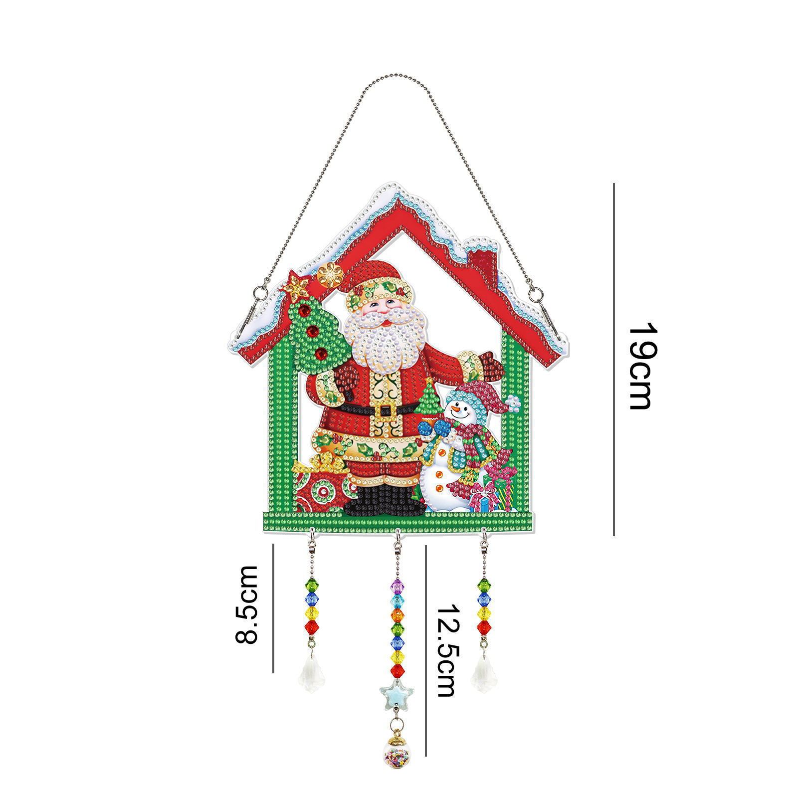 Christmas New 5d Handmade Beaded Diamond Painting Ornaments DIY — изображение 6