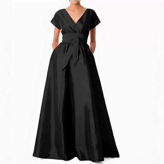 Evening Dress V-neck Host Grand Costume International Station Annual Party Banquet Long — изображение 4