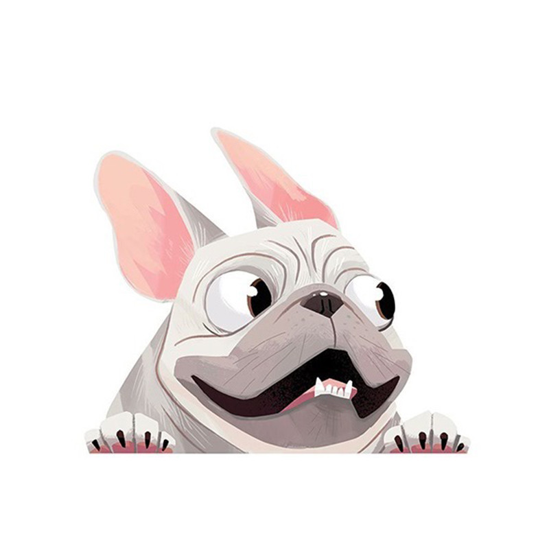 Pet Dog Vinyl Decal Animal Waterproof Insurance Car Sticker — изображение 2