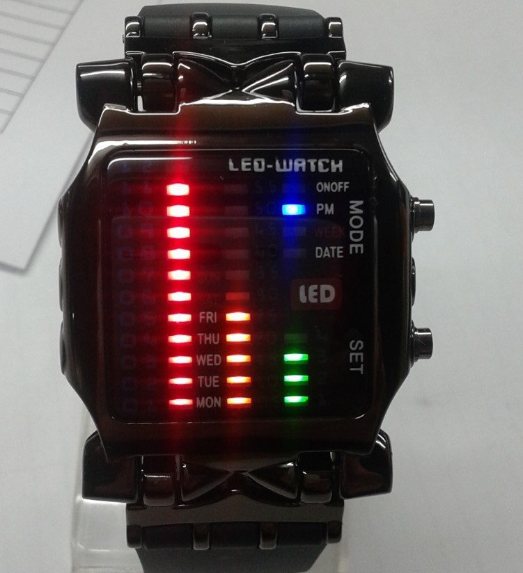 Electronic Watch Crab LED Watch Cool Business Watch - Image 4
