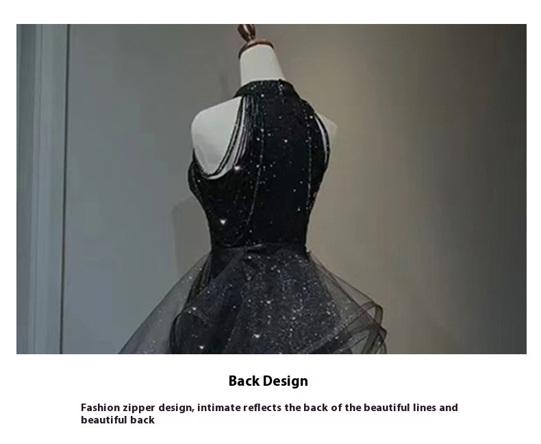 Black Evening Dress For Women — изображение 9