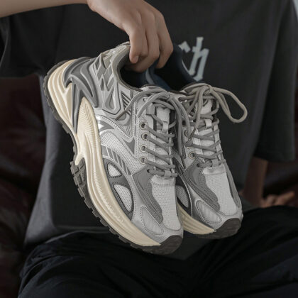 Breathable Casual Retro Sports Increased By Jogging Shoes