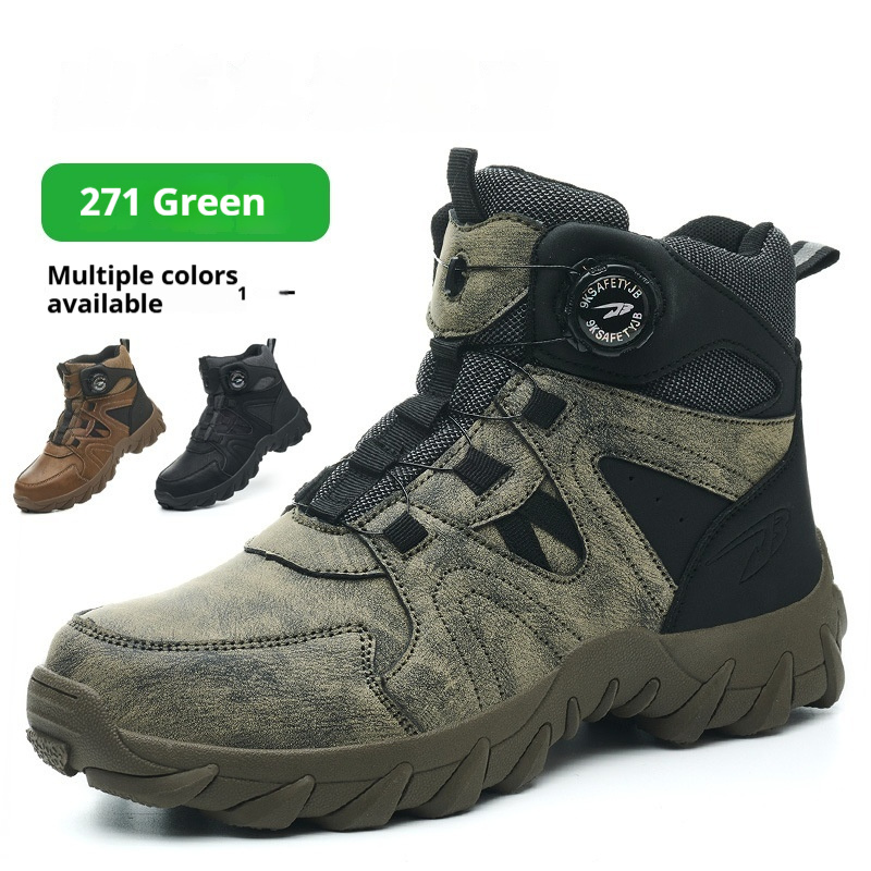 Anti Smashing And Anti Piercing Steel Toe Safety Shoes – Bild 8