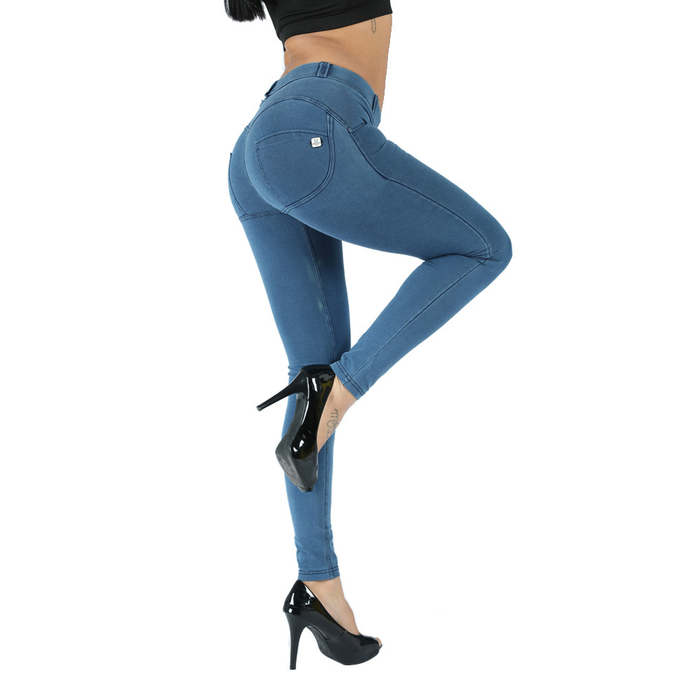 Nude Yoga Pants Cowgirl Peach Buttocks — изображение 2