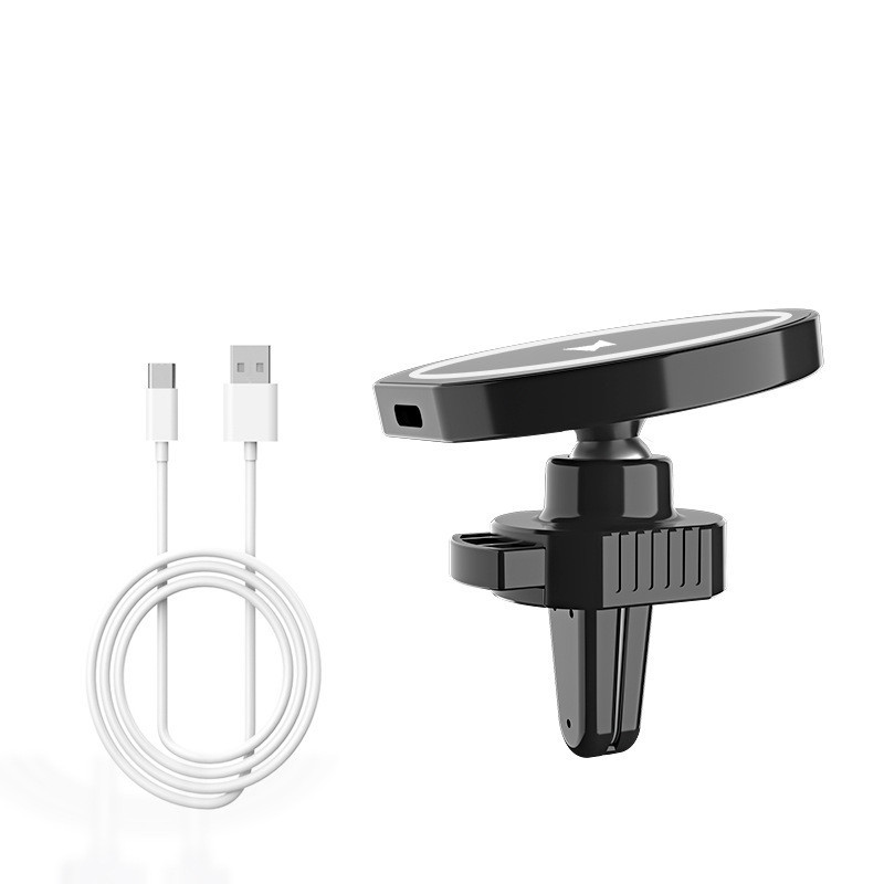 Magnetic Wireless Charging Car Phone Holder 15W - Image 3