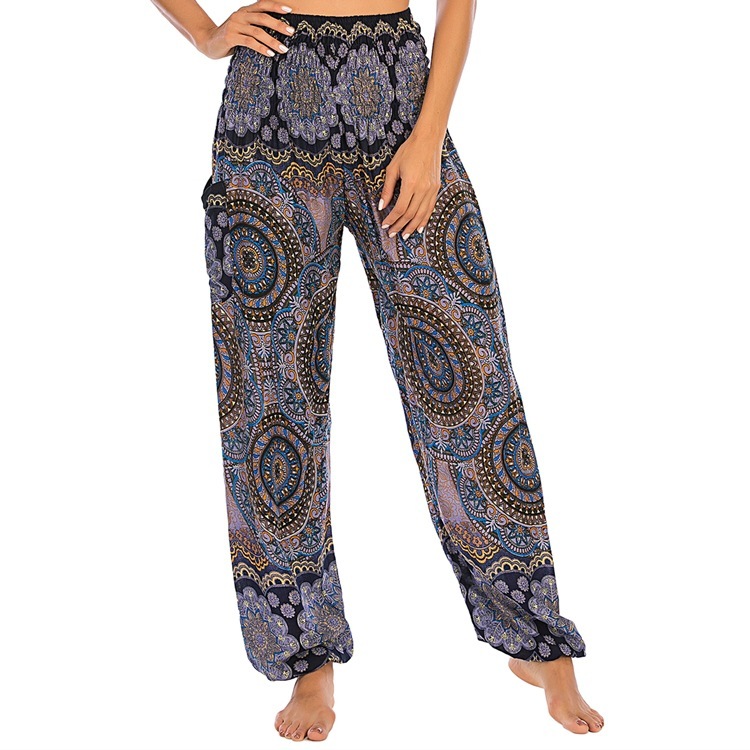 Women's Fashion Rayon Cotton Yoga Pants - Image 4