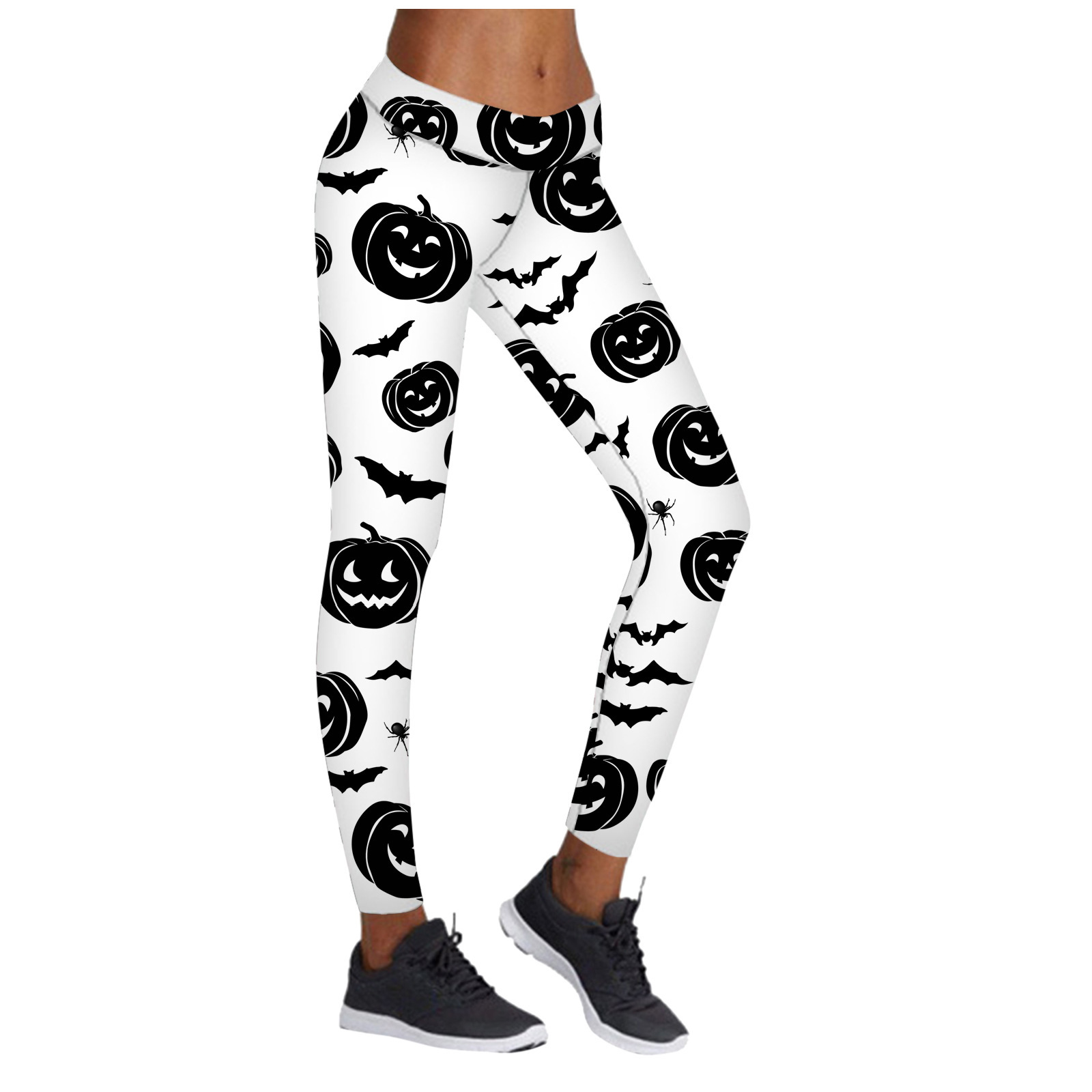 Printed Leggings Halloween Sports Yoga Pants High Stretch Pencil Pants — изображение 3