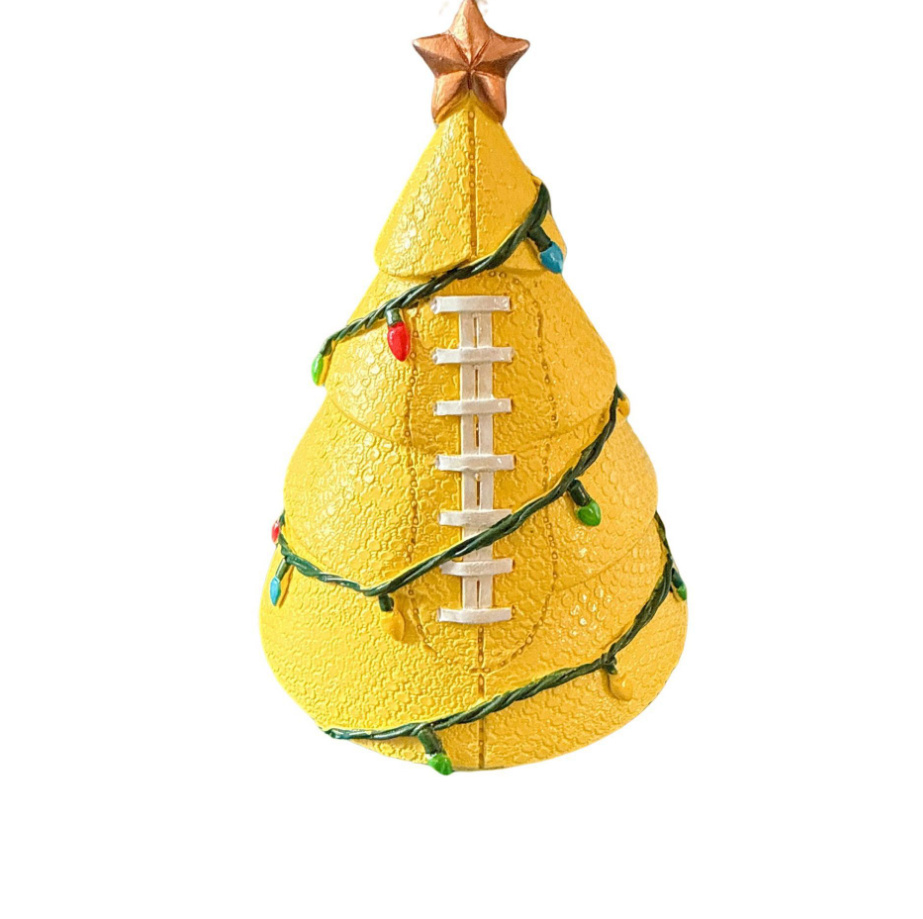 Christmas Decoration Football Christmas Tree — изображение 8