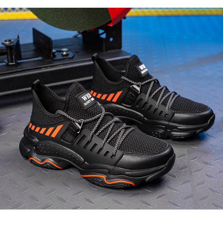 Safety Protection Shoes Flying Woven Steel Toe Cap — изображение 4