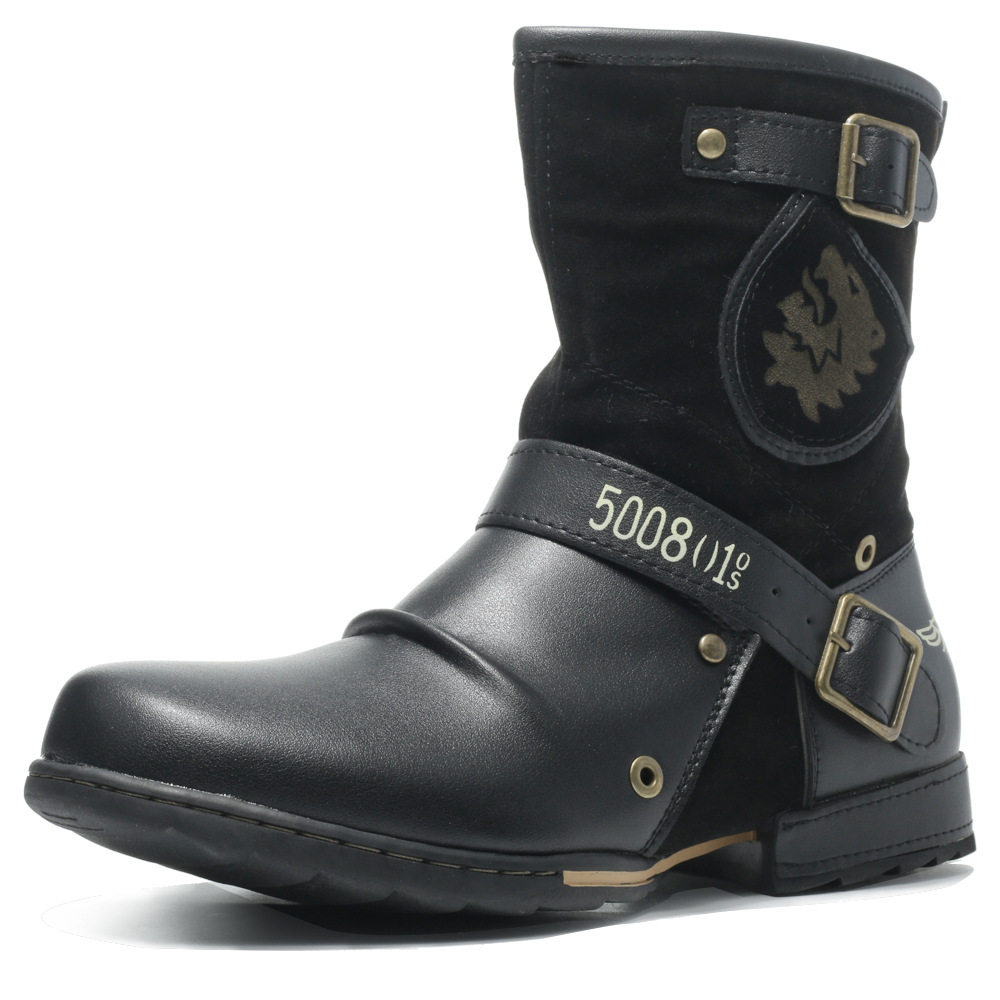 Mid-High Tube Men's Cowboy Boot - Image 3