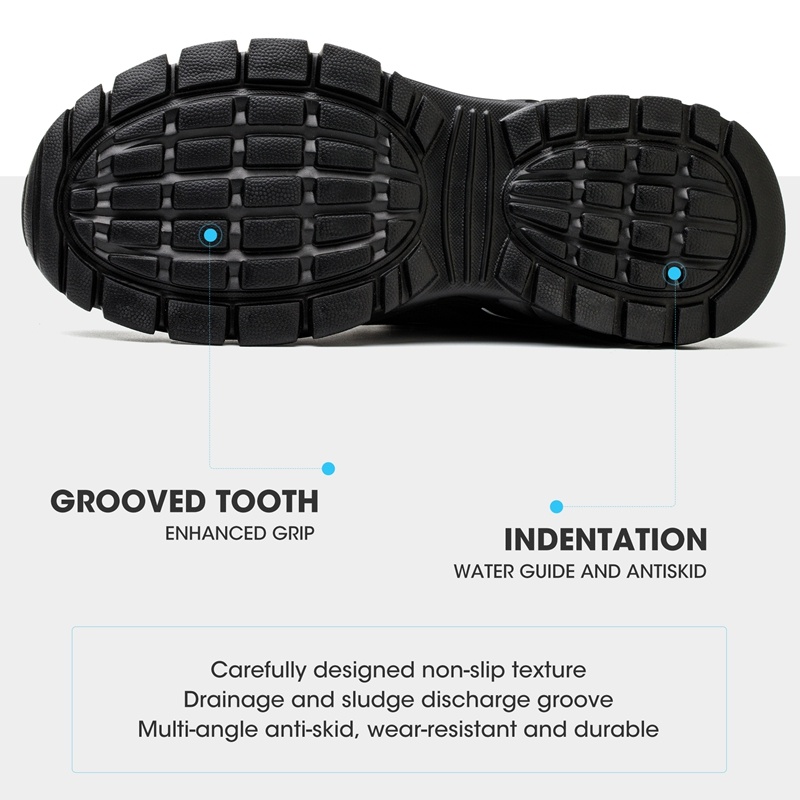 Labor Protection Anti-smashing And Anti-penetration Safety Shoes Steel Toes – Bild 9