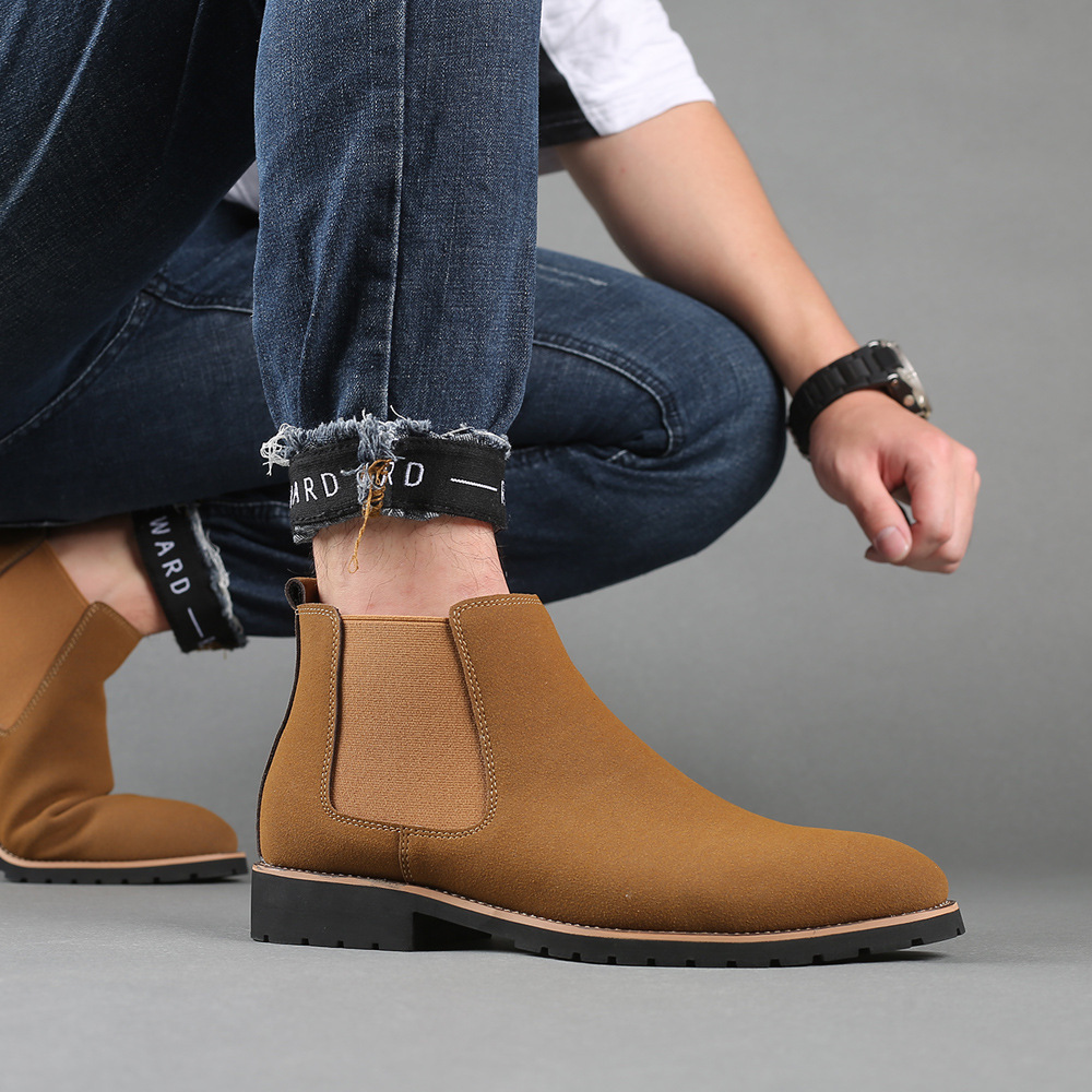 Fashion Martin Male High-top Worker Boots — изображение 4