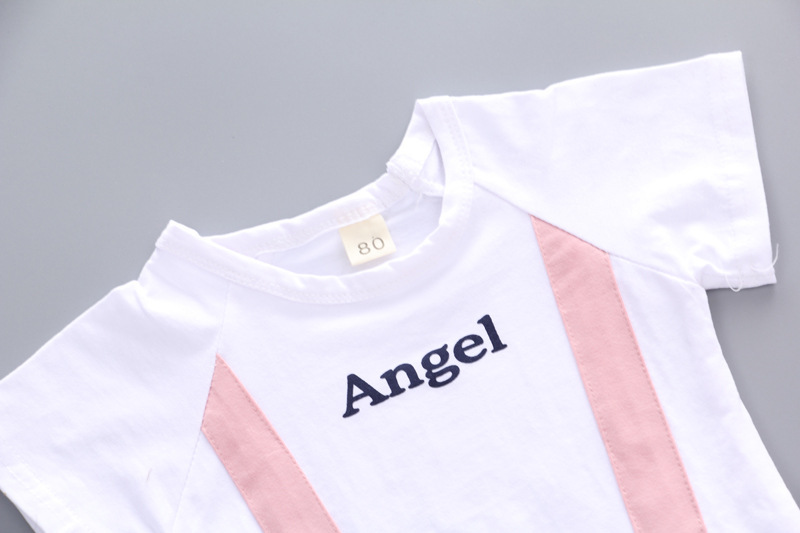 Children's Baby Children's Summer Short-sleeved Outdoor Clothes Two-piece Set - Image 3