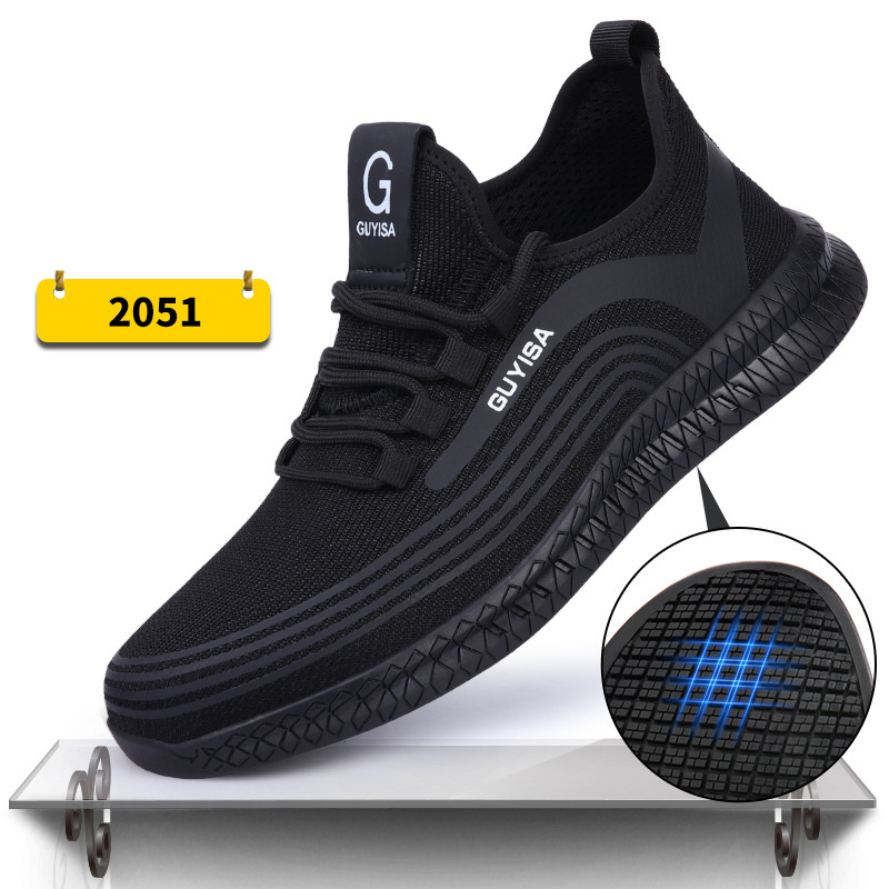 Indestructible Steel Toe Sneakers Men Women Lightweight Work Shoes Industrial Construction Shoes – Bild 10