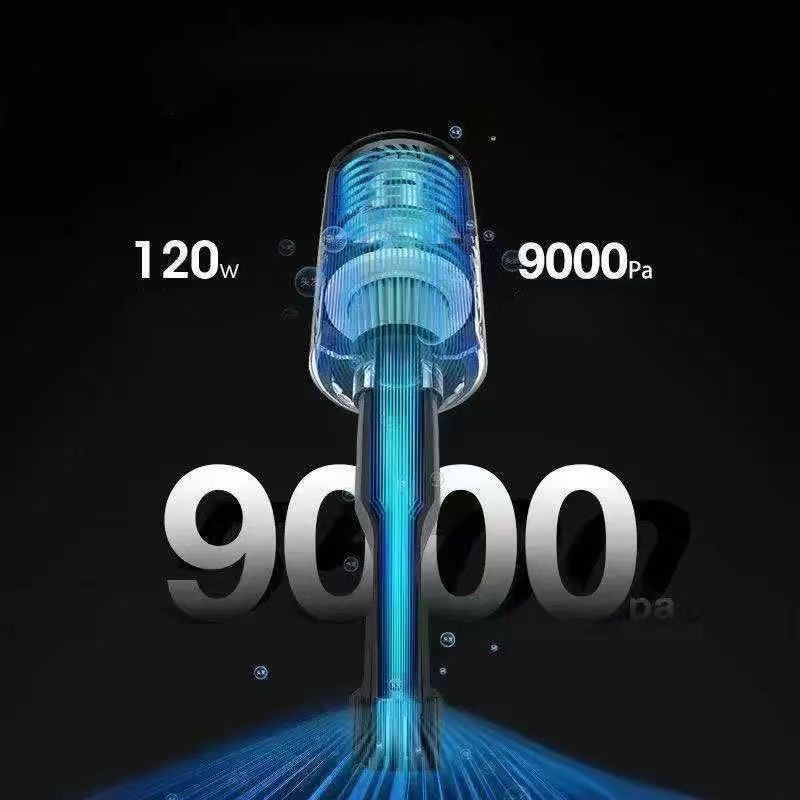 Home Car Wireless Charging Handheld Small High-power Vacuum Cleaner – Bild 3