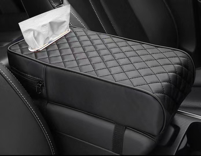 Universal Car Armrest Box Cushion Vehicle-mounted Heightened Tissue Buggy Bag - Image 6