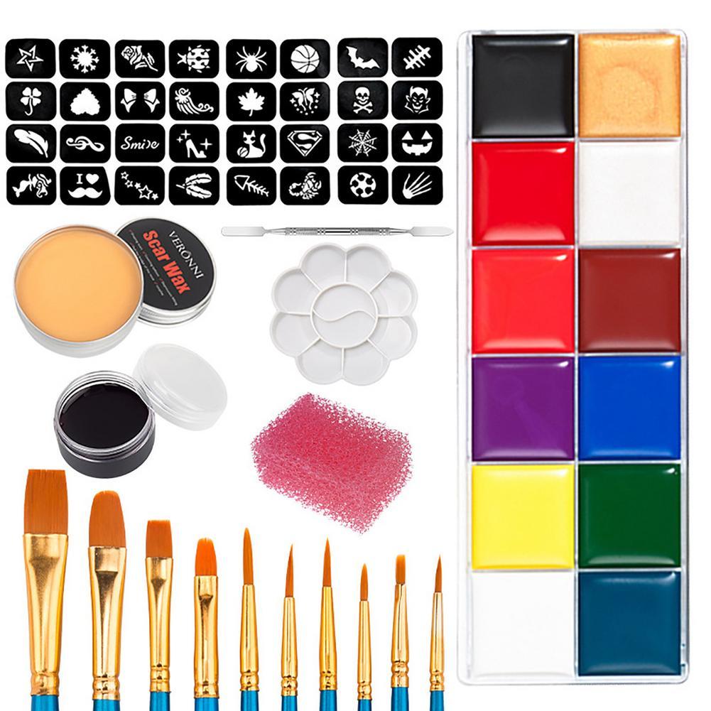 Make-up Sculpting Skin Wax Cover Eyebrow Wax Oil Paint Set - Image 6