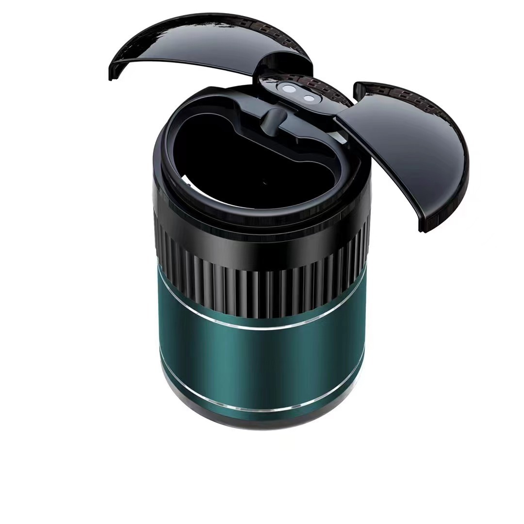 Car Automatic Sensing Touch Infrared Smoking Metal Smart Ashtray With Lid – Bild 10