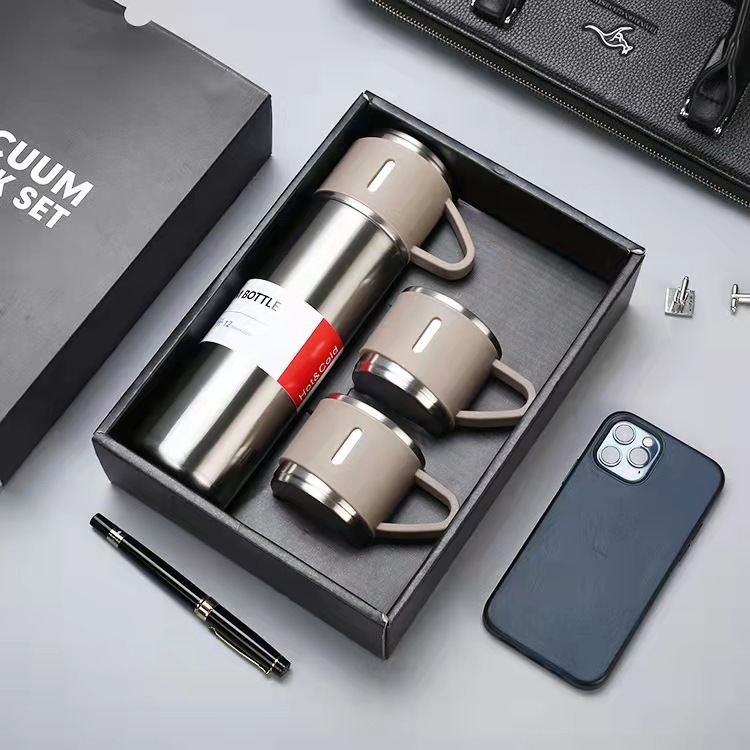 Business Gift Set Company Gift Event Stainless Steel Vacuum Flask — изображение 8
