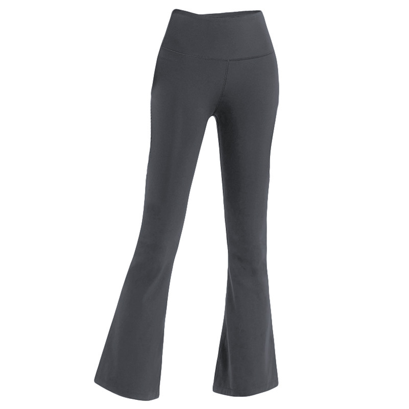Female Bell-bottom Pants High Waist Tight Sports Yoga Pants – Bild 9