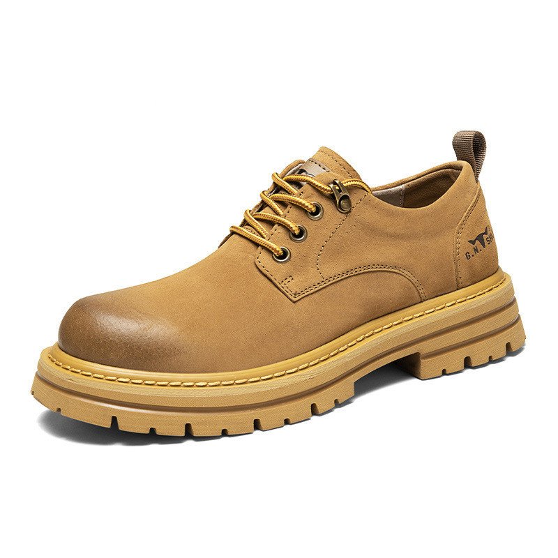 Men's Casual Leather Martin Boots - Image 3