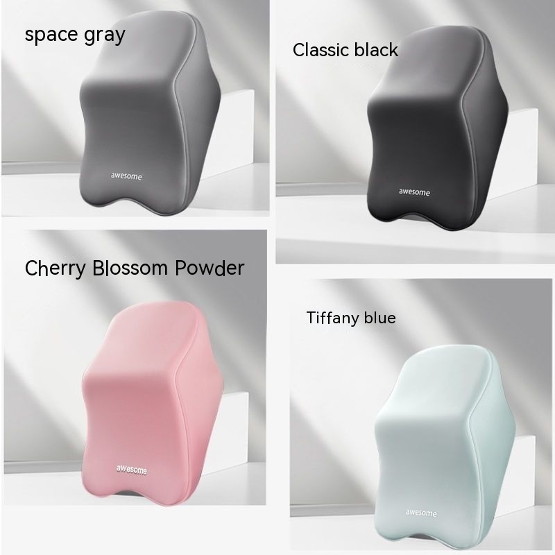 Automotive Headrest Shoulder Pillow Cervical Pillow Four Seasons Universal Car Pillow Driving Memory Foam Neck Pillow — изображение 9