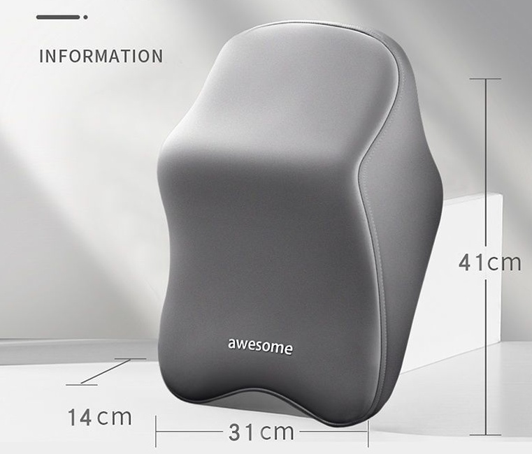 Automotive Headrest Shoulder Pillow Cervical Pillow Four Seasons Universal Car Pillow Driving Memory Foam Neck Pillow — изображение 7