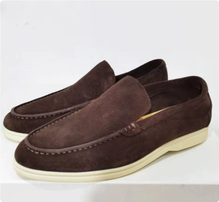 Men's Loafers Summer Casual Frost Flat Shoes Slip-on Driving Shoes - Image 10