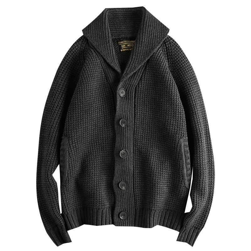 Men's Vintage Wool Blended Sweater — изображение 5