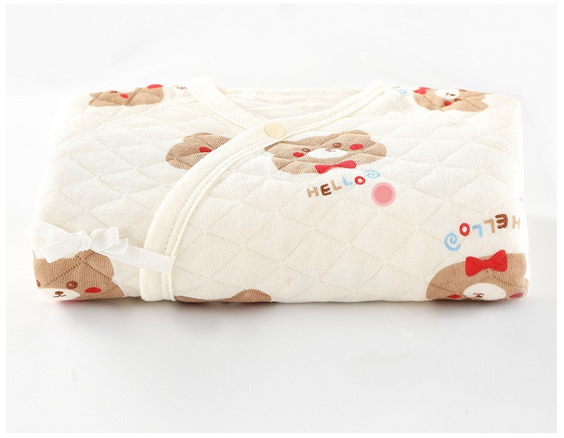 Padded Long Sleeve Baby Onesie - Image 4