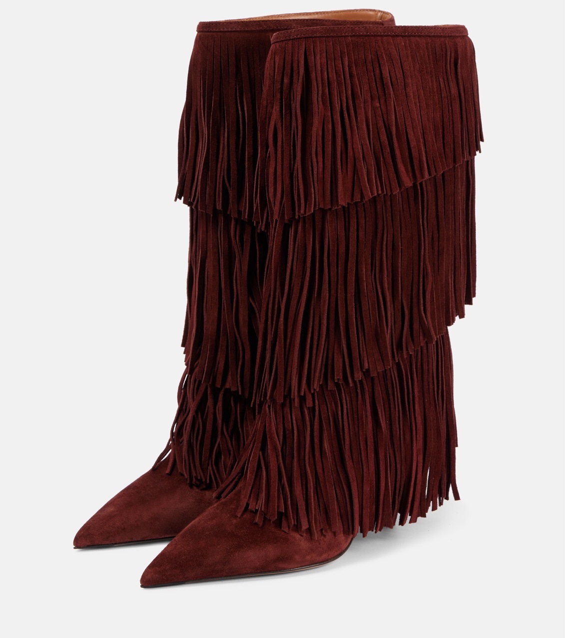 Round Head Waterproof Street Fashion Tassel Boots - Image 4