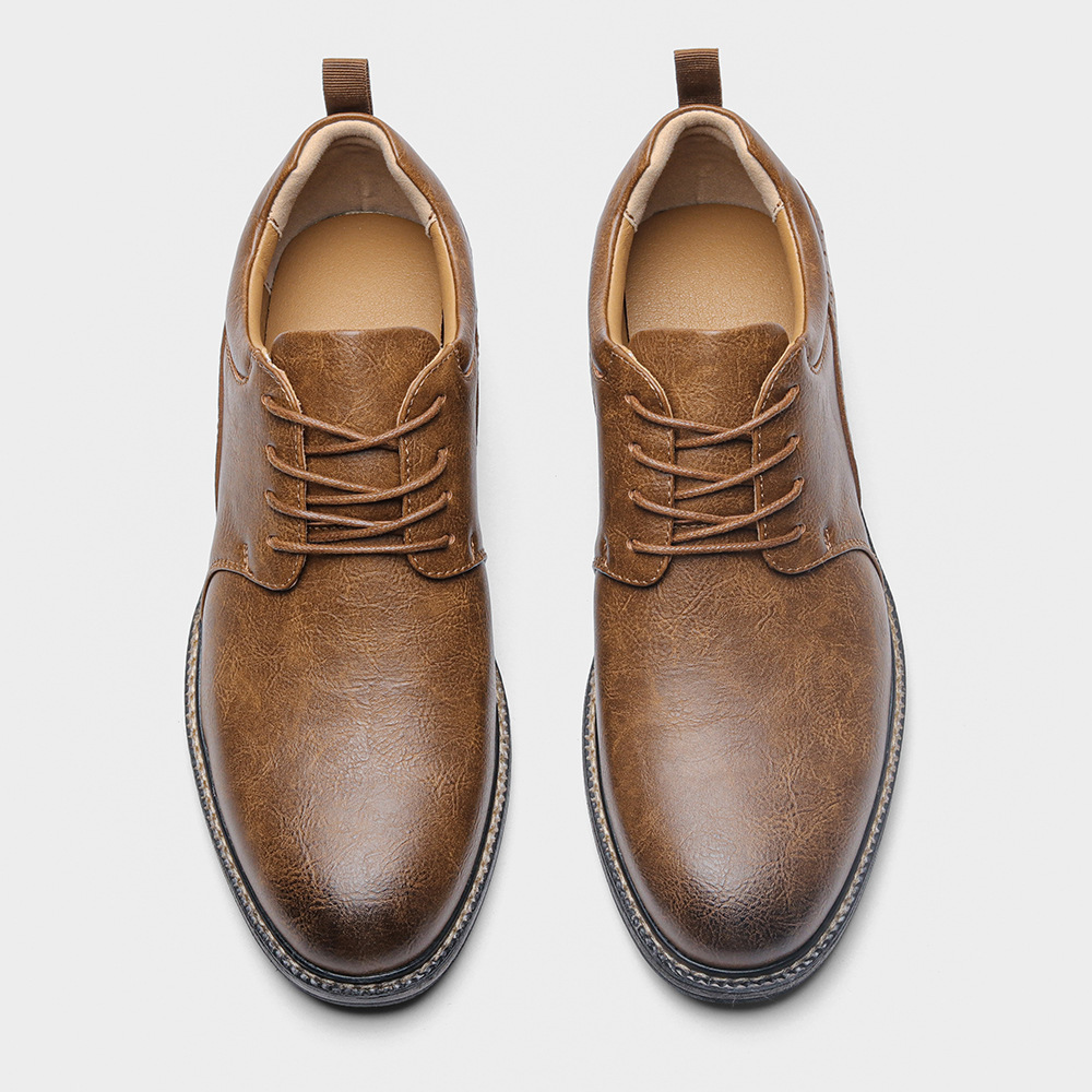 Men's Casual Comfortable And Minimalist Leather Shoes - Image 8
