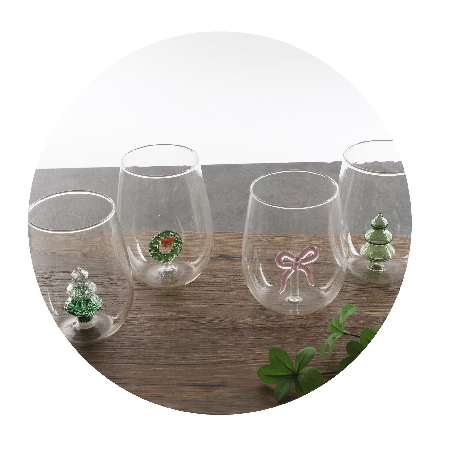 Creative High Borosilicate Glasses Christmas Tree — изображение 5
