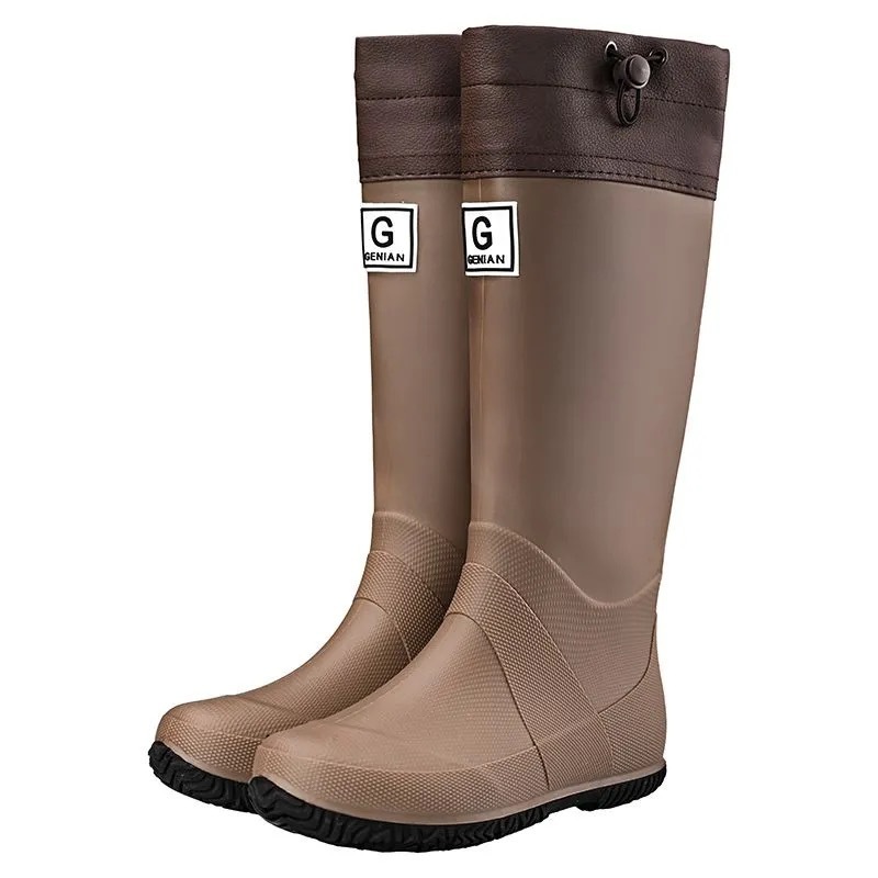 Men's And Women's High Non-slip Wear-resistant Rain Boots - Image 7