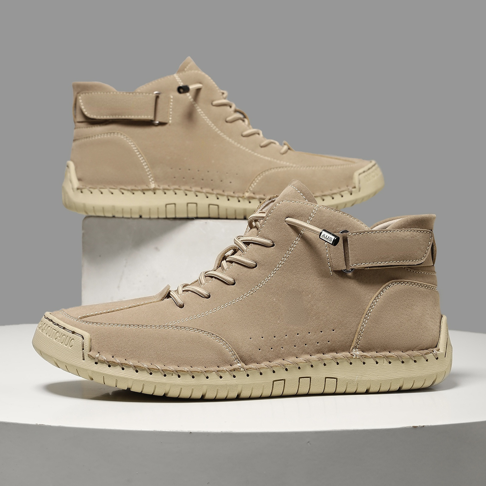 Handmade Stitching Martin Boots Spring High Top - Image 2