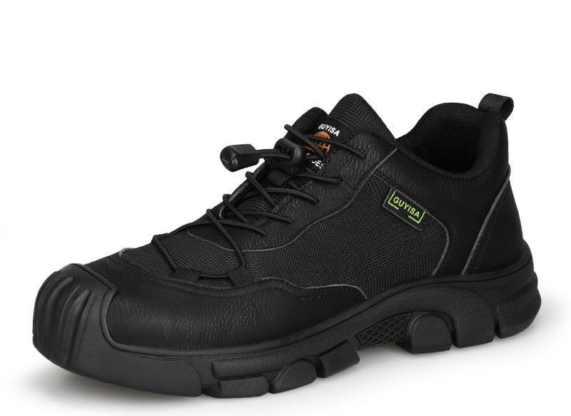 Men's Breathable Anti-smashing And Anti-puncture Safety Shoes - Image 9