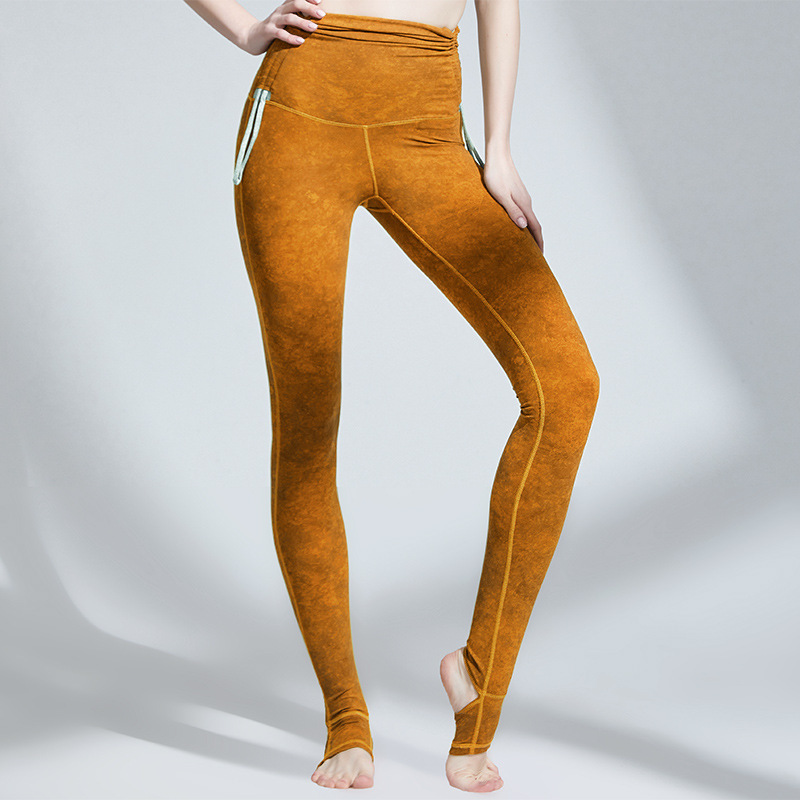 Drawstring Foot Exercise Fitness Yoga Pants – Bild 5