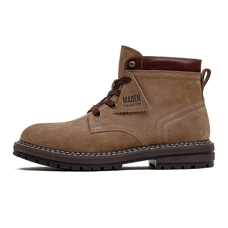 American Worker Boot Men's Retro Mid-top Leather - Image 6